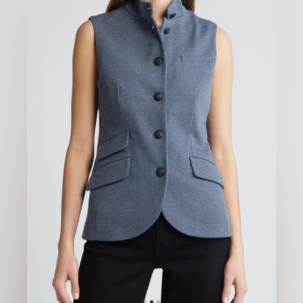 NWT rag & bone Slade Jacquard Vest Size 0